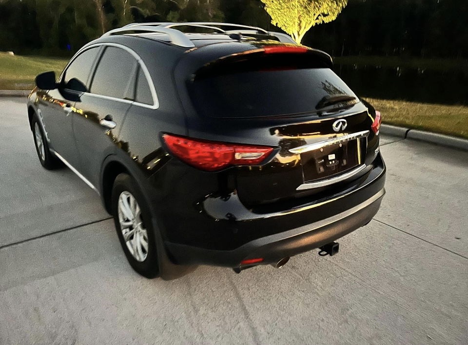 Rear driver-side view