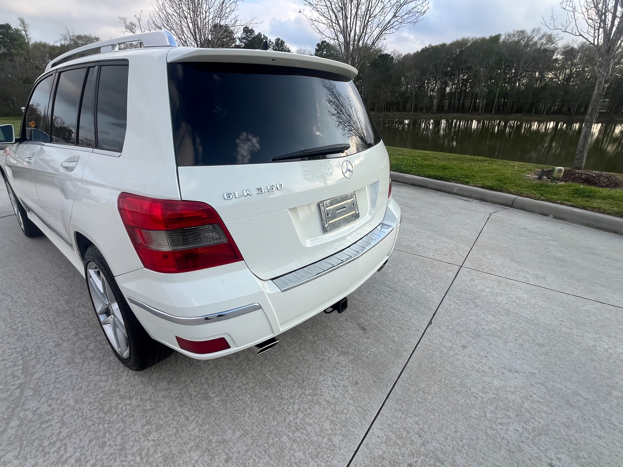 Rear driver-side view